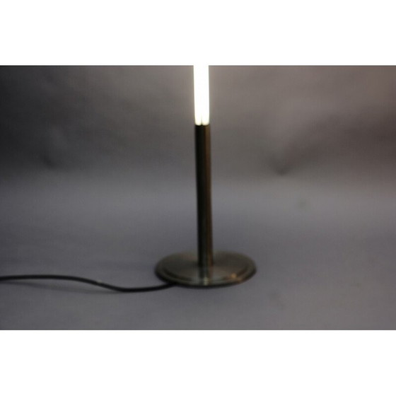 Image 1 of Paar vintage Stehlampen aus silbernem Metall