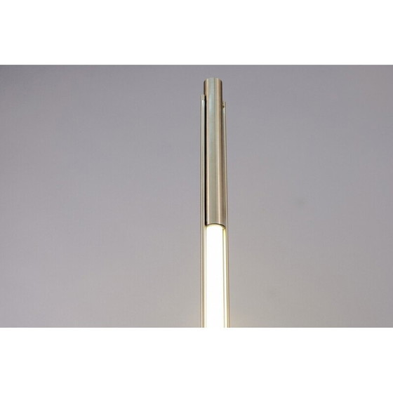 Image 1 of Paar vintage Stehlampen aus silbernem Metall