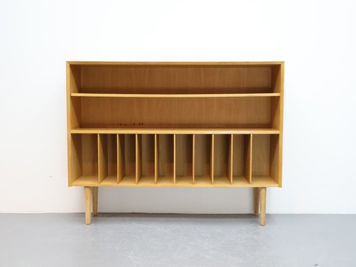 Vintage LP Schrank Sideboard Bücherregal Eiche