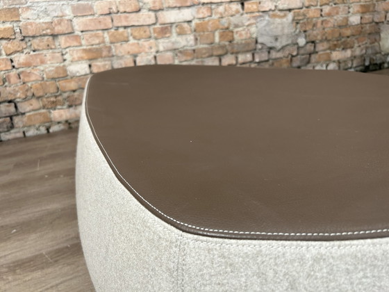 Image 1 of Moroso Fjord Fußhocker braun grau