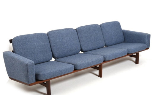 Ge-236/4 Sofa aus Teakholz von Hans J. Wegner für Getama, 1960er Jahre