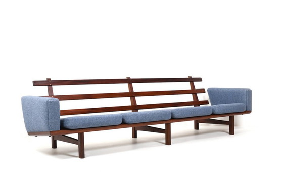 Image 1 of Ge-236/4 Sofa aus Teakholz von Hans J. Wegner für Getama, 1960er Jahre