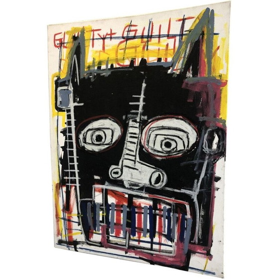 Image 1 of Vintage Öl auf Leinwand von Julien Moro-lin, Frankreich