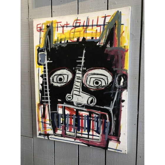 Image 1 of Vintage Öl auf Leinwand von Julien Moro-lin, Frankreich