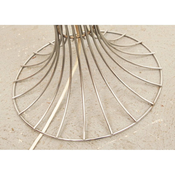 Image 1 of Vintage verstellbare Stehlampe aus Chromstahl, Dänemark 1960