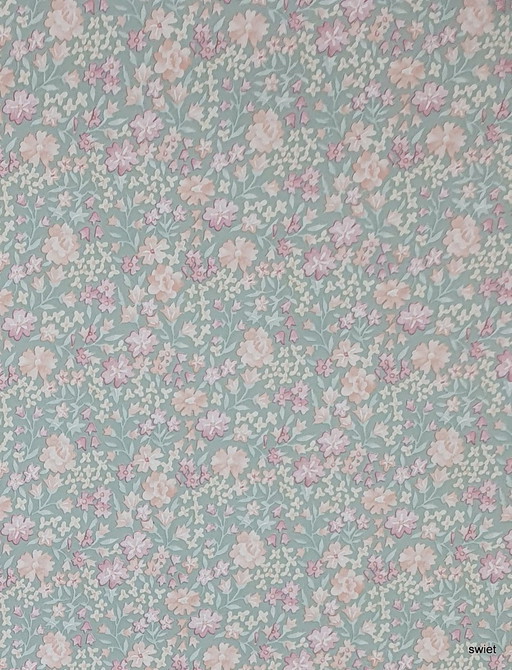 5007 Vintage Mini-Blumen-Tapete