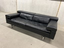 Jori Shiva SO 195 Sofa schwarzes Leder