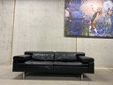 Jori Shiva SO 195 Sofa schwarzes Leder