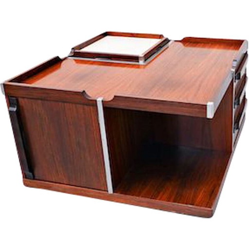 Quadratischer Vintage-Couchtisch, Italien