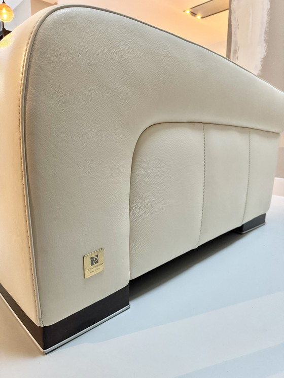 Image 1 of Giovanni Sforza Set 3-Sitzer Sofa Creme Weiß und Liebessitz