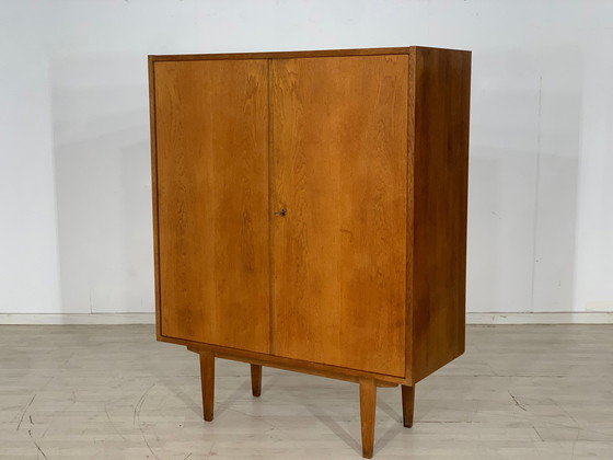Image 1 of Mid century hellerau wäscheschrank schrank kleiderschrank vintage