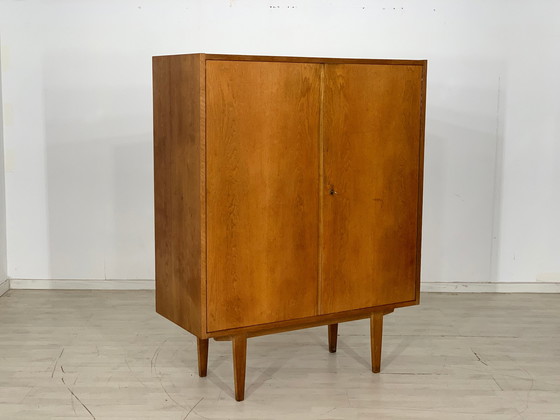 Image 1 of Mid century hellerau wäscheschrank schrank kleiderschrank vintage