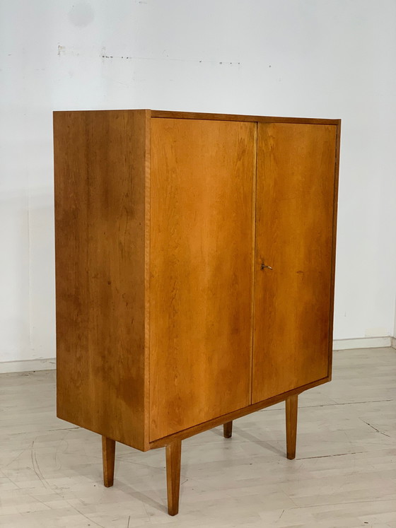 Image 1 of Mid century hellerau wäscheschrank schrank kleiderschrank vintage
