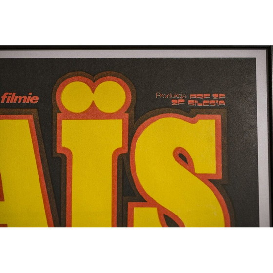 Image 1 of Vintage-Plakat des Films "Thais" von Jakub Erol, Polen 1984