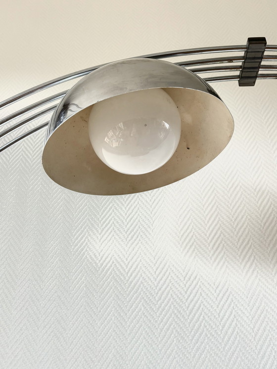 Image 1 of Art Deco, Maschinenzeitalter, Bogenlampe, Stehlampe