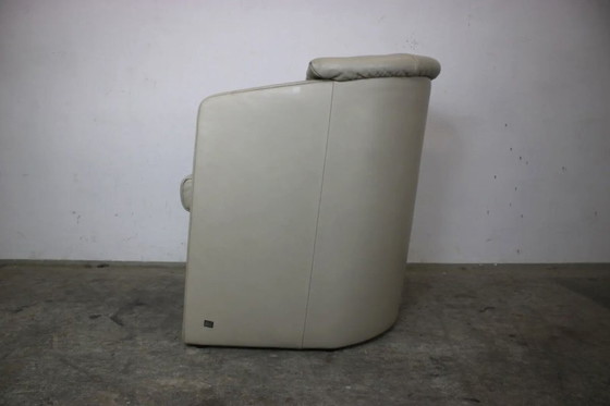 Image 1 of Rolf Benz Club Sessel Einsitzer Armlehnstuhl Echt Leder Beige