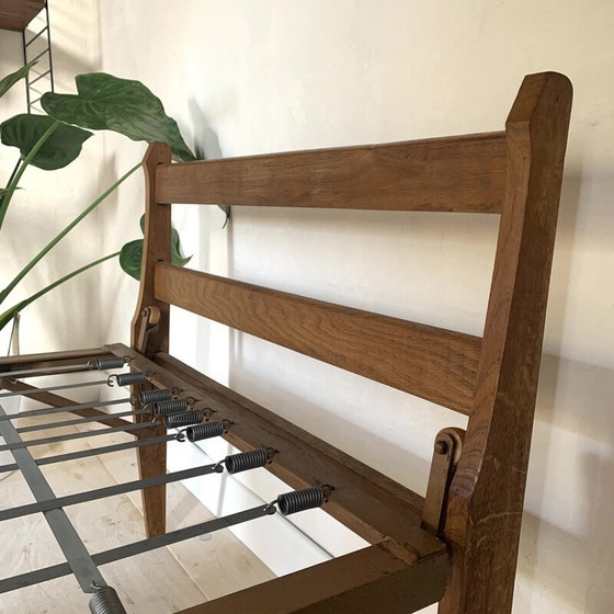 Image 1 of Vintage Eichenholz-Tagesbett, 1960er Jahre