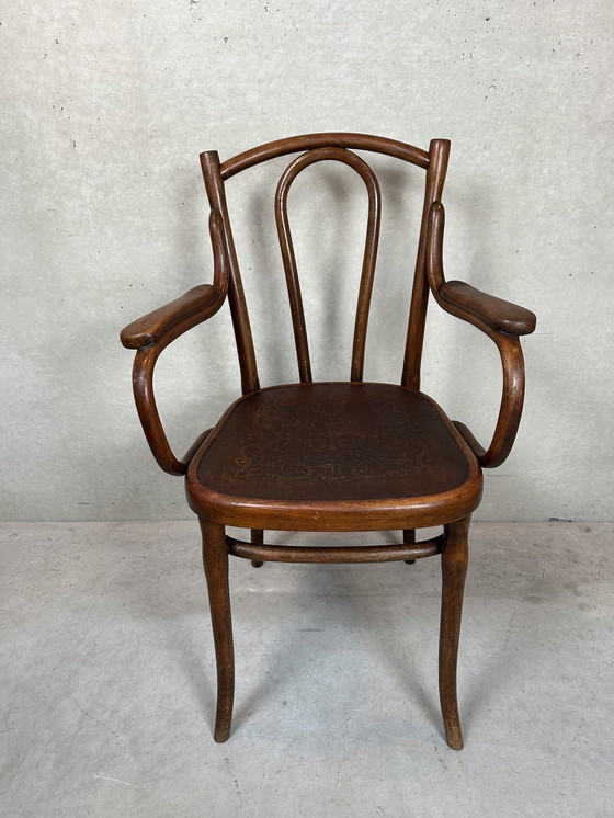 Image 1 of Original Thonet Stuhl 'Sessel Nr. 1056'