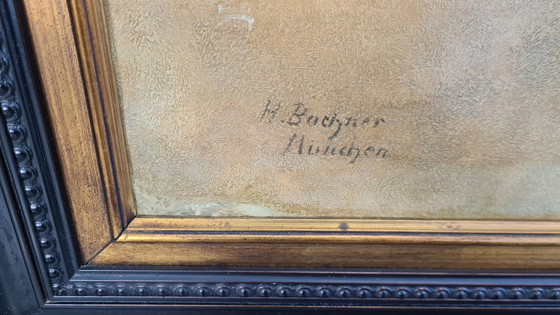 Image 1 of Einzigartige sehr große Hans Buchner München 1856-1941 Rich Banquete