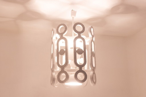 Gips "Eye" Lantern. Small Series Artist Work.