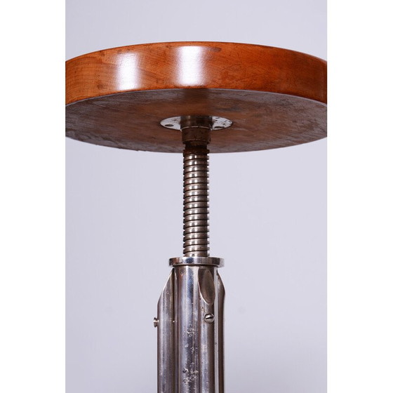 Image 1 of Alter Bauhaus-Hocker von Mücke Melder, Tschechien 1930er Jahre