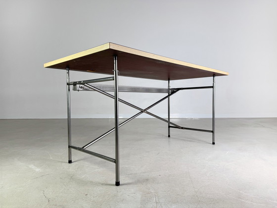 Image 1 of 15X Original Egon Eiermann Schreibtisch Richard Lampert Metall