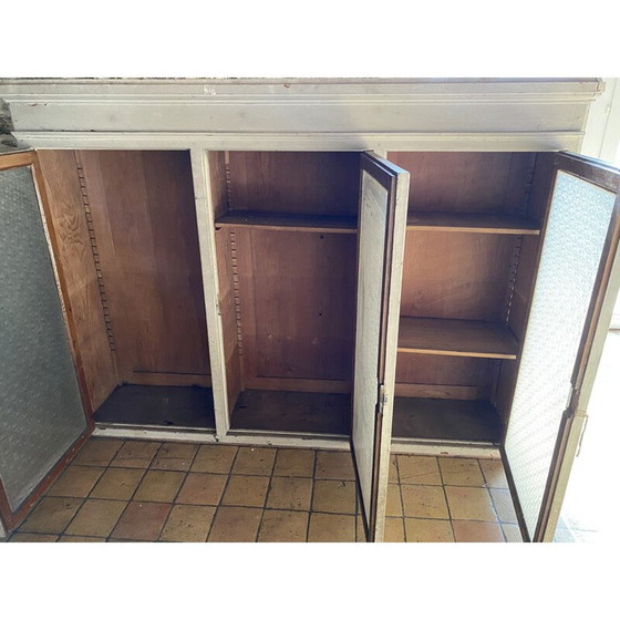 Image 1 of Vintage-Sideboard mit Kathedralglas