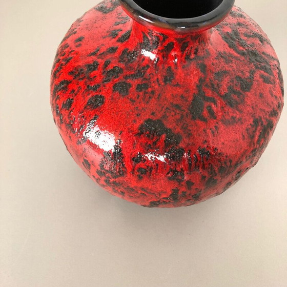 Image 1 of Vintage Vase aus fetter Lava-Keramik von Gräflich Ortenburg, Deutschland 1960