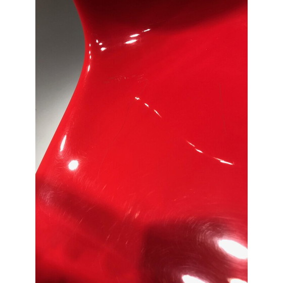 Image 1 of Vintage roter Panton Sessel von Vitra - Serie 2010