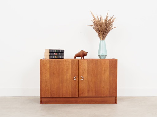 Teakholzschrank, Dänisches Design, 1970er Jahre, Hersteller: Denka