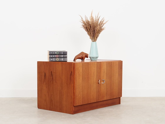 Image 1 of Teakholzschrank, Dänisches Design, 1970er Jahre, Hersteller: Denka