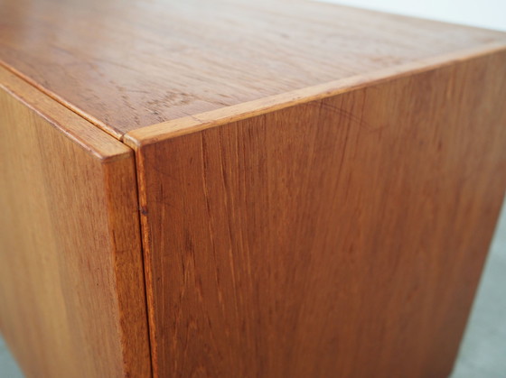 Image 1 of Teakholzschrank, Dänisches Design, 1970er Jahre, Hersteller: Denka