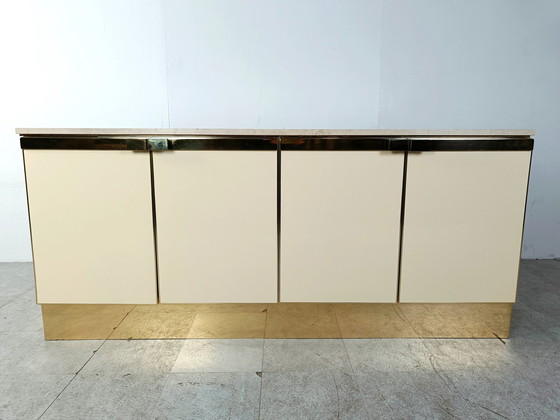 Image 1 of Sideboard aus Lack und Messing