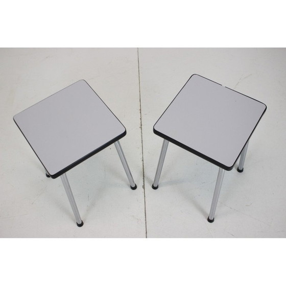 Image 1 of Paar Blumentische aus der Mitte des Jahrhunderts, Tschechoslowakei 1960er Jahre