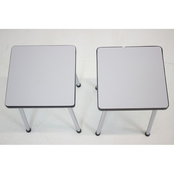 Image 1 of Paar Blumentische aus der Mitte des Jahrhunderts, Tschechoslowakei 1960er Jahre