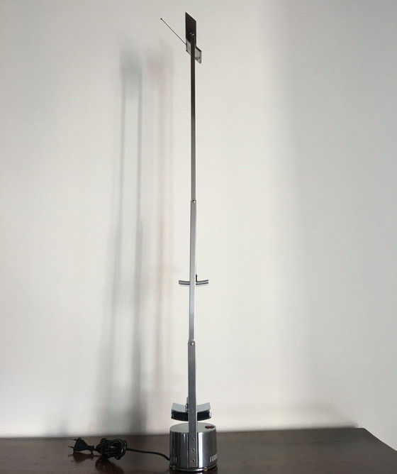 Image 1 of Schreibtischlampe - Tizio 50 - Chrom - Limitierte Auflage - Nr. 14/199 - Richard Sapper - Artemide - 1980