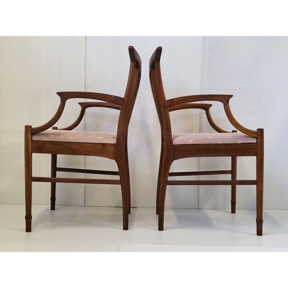 Image 1 of Paar Vintage-Sessel aus skandinavischem Teakholz, 1960er Jahre