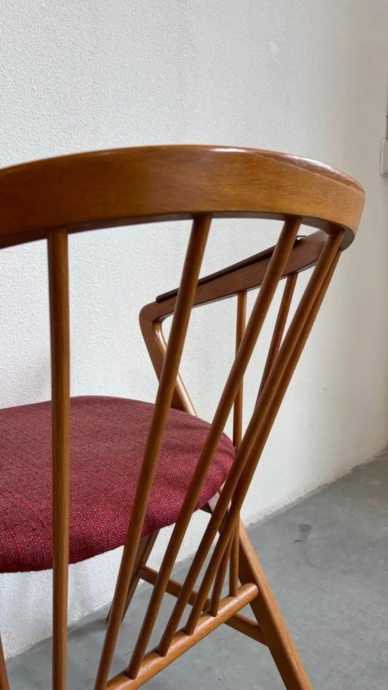 Image 1 of Satz 2 Vintage Bengt Ruda Ikea Stuhl Sierra