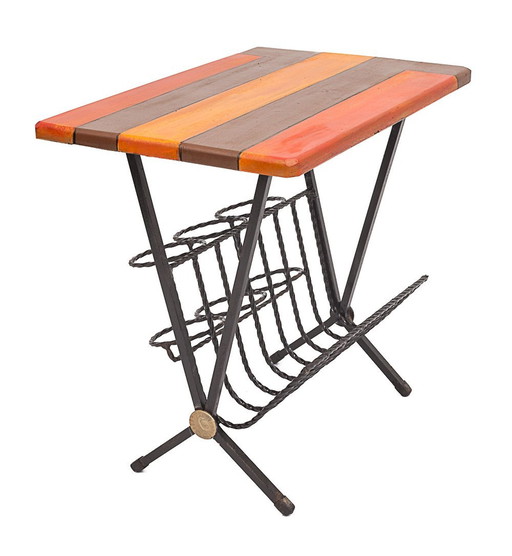 Vintage-Zeitschriftenständer