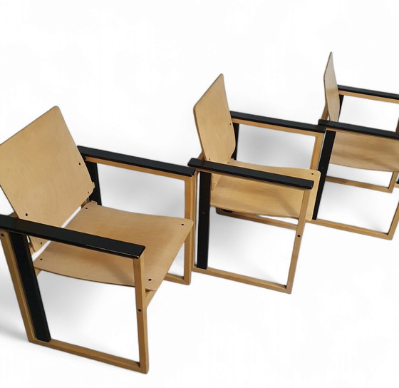 Image 1 of Äußerst seltenes finnisches Artzan / Tarzan Esstischset von Simo Heikkilä / Pentik. 1980S