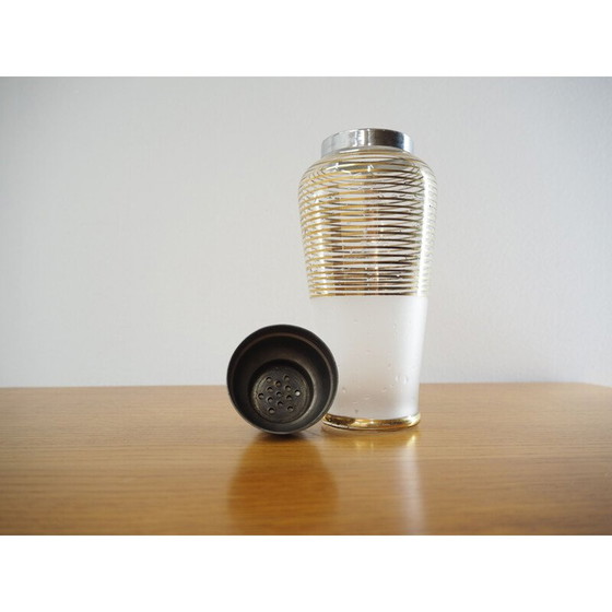 Image 1 of Cocktailshaker aus Glas, Tschechoslowakei 1960