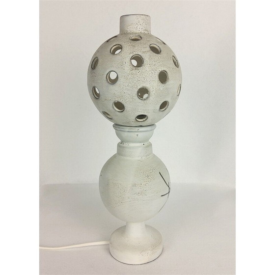 Image 1 of Vintage-Keramiklampe von Henri Cimal, 1960