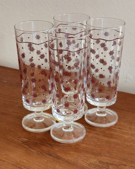 Image 1 of 4x Vintage Schnapsgläser Weingläser Champagnergläser