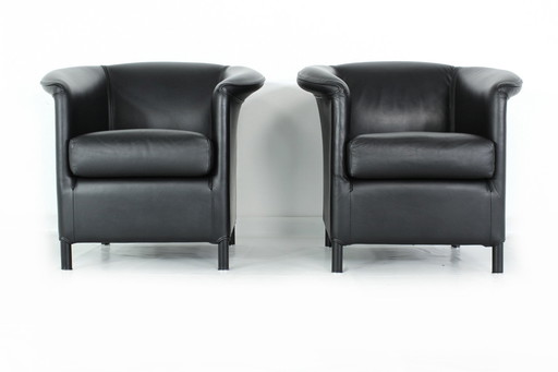 As New! Wittmann "Aura" Lounge Chair / Sessel, Paolo Piva, Nappaleder, LP. 3939,- Euro, 1 of 2