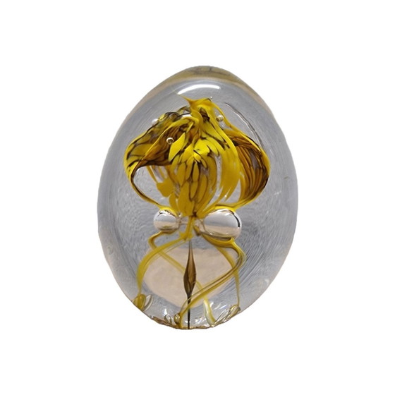 Image 1 of Vintage Glas Briefbeschwerer, 1980er/90er Jahre