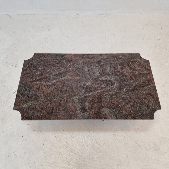 Image 1 of Italienischer Vintage-Couchtisch aus Granit, 1980er Jahre