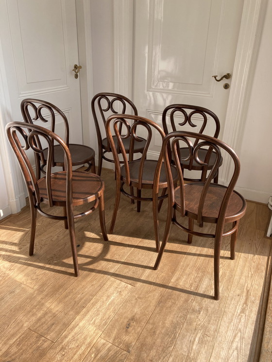 Image 1 of 6x Thonet Nr. 16 von Rumänien.