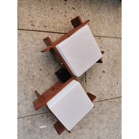 Image 1 of Ein Paar italienische Wandlampen von Esperia 1960er Jahre