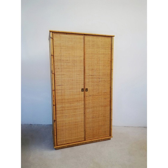 Image 1 of Vintage-Kleiderschrank aus Holz von Dal Vera, 1970