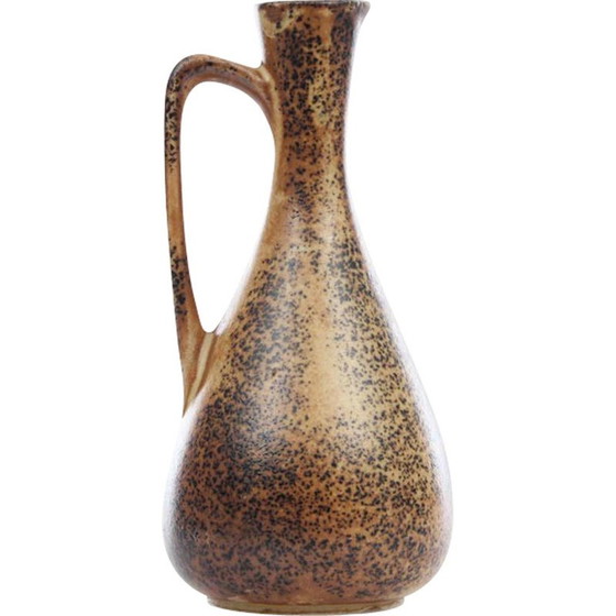 Image 1 of Vase mit Glitzermotiv: Prototyp - 1950er Jahre